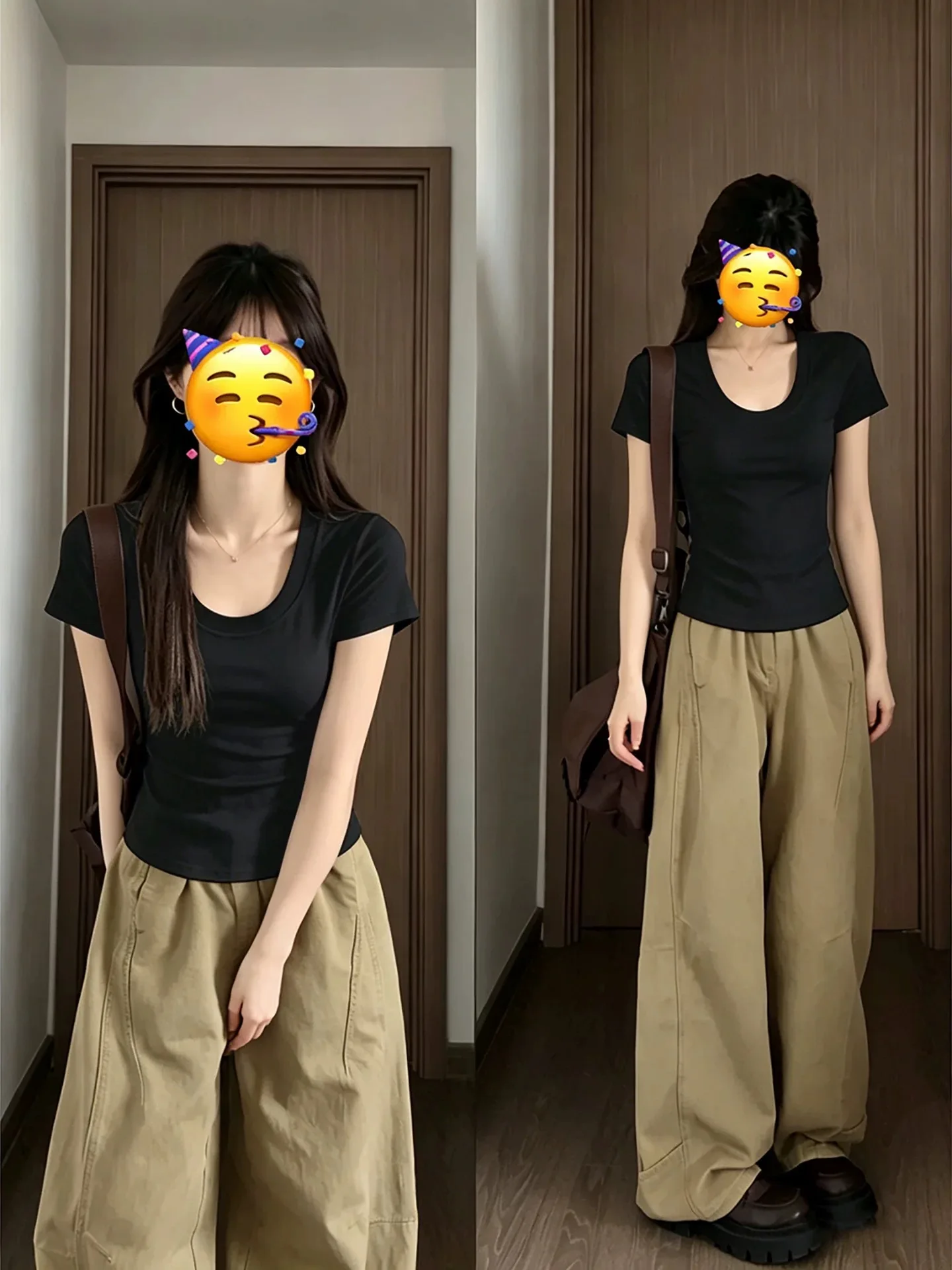 Slim Fit Short Sleeve U-Neck T-Shirt Women's plus Size Cotton 95% Elastic Fiber Casual Summer Top Casual Slimming Top