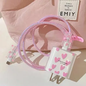 Apple cover 18/20w protective cover charger is applicable to iPhone 14/13 Data cord bite protective shield 8 Main Protector Sales Iphone Charger - №3