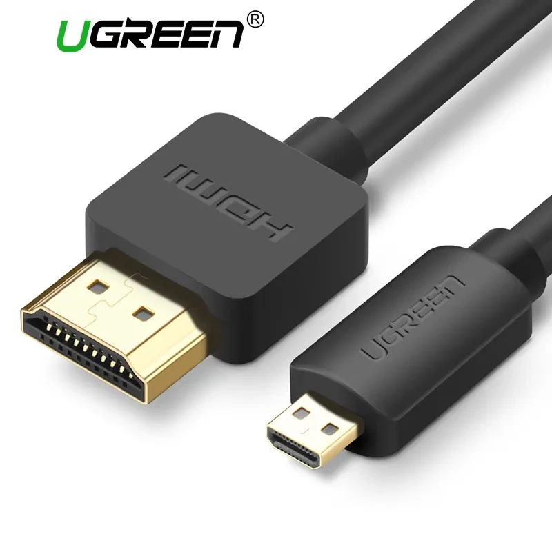 For High Speed HDR 2.0 Aluminum Foil Shielded PVC Jacket DVD Player Cable Micro to Male 1m/1.5m Gold Connectors-30148/30102