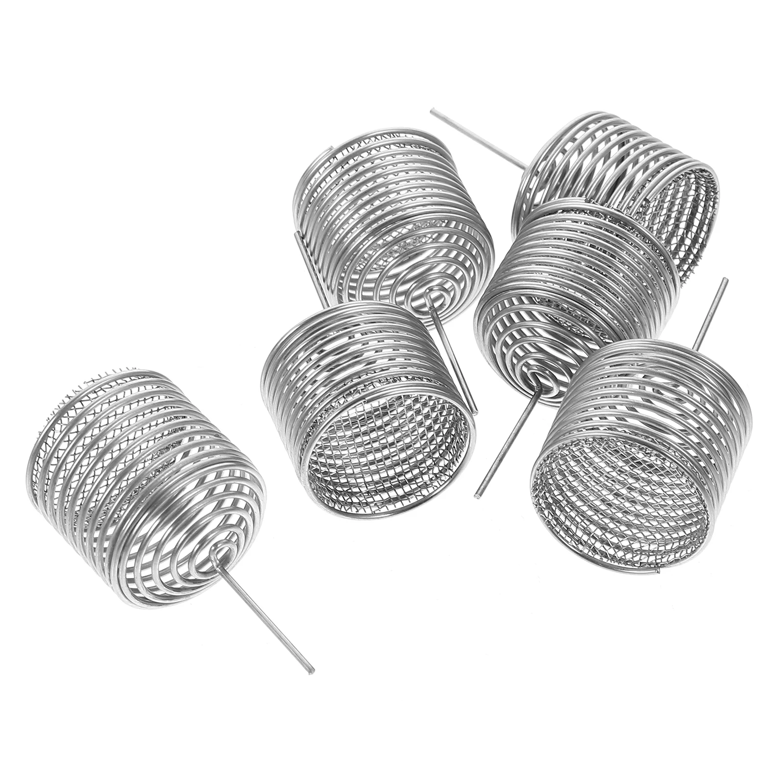 

6 Pcs Automatic Box Nitrate Stainless Steel Grass Fertilization Basket