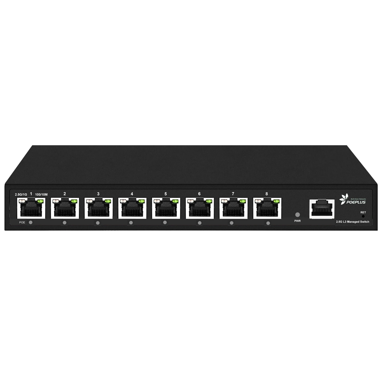 Imagem -05 - Multi Gigabit Ethernet Switch l3 Portas 2.5 Gbps Não Poe Disponível Lan 2500mbps Portas