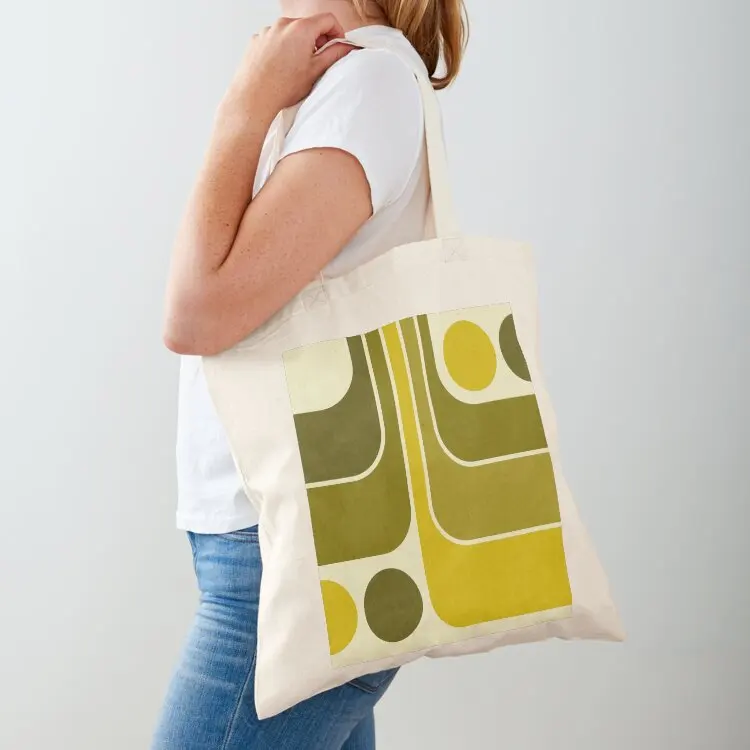 

Retro Geometric Design 632 Tote Bag woman shopping bag canvas shopping bag large size bags Custom