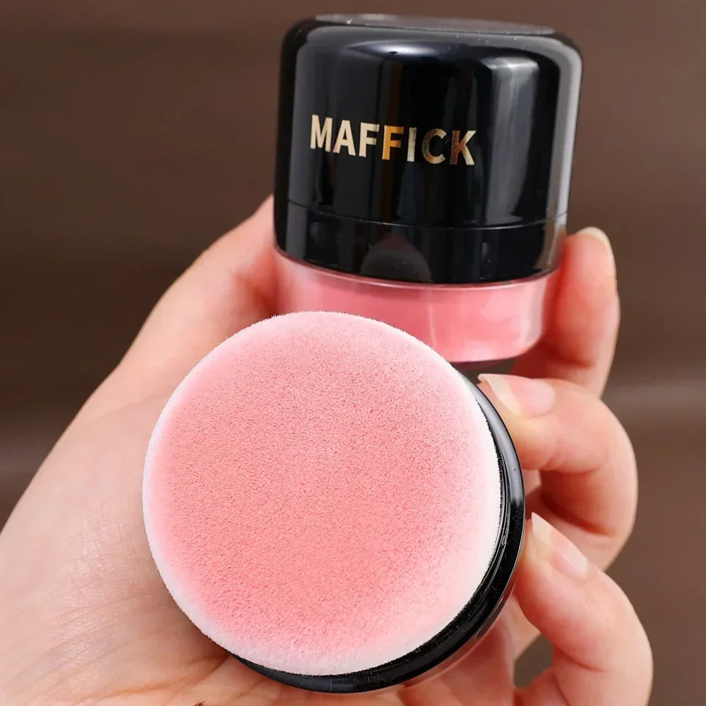 Matte Blush Mushroom Head Lazy Air Cushion Blush Waterproof Lasting Blusher Palette Cheek Contour Natural Cheek Tint Cosmetics