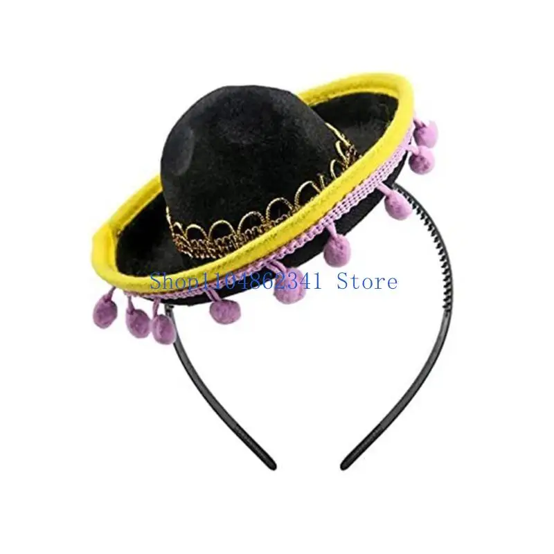 5asd Cincodemayo Hat Hairband Kids Part