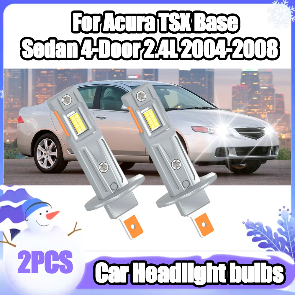 

Светодиодные фары 3570 CSP Chips 6000K Super White High Power 30000LM для Acura TSX Base Sedan 4-дверный 2.4L 2004 2005 2006 2007 2008