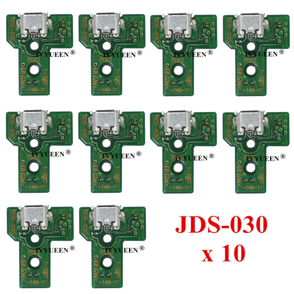 10 PCS JDS 050 040 030 011 USB Charging Port Socket Board for Sony PlayStation 4 PS4 DS4 Pro Slim Controller Charger PCB Board