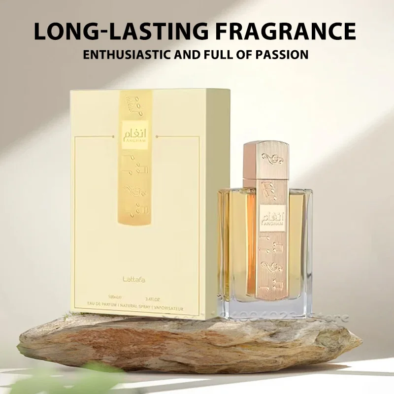 

Lattafa Angham Perfume Spary Vanilla Eau de Parfum for Women 100ML Original Arabic Perfume Long-Lasting Fragrance for Unisex