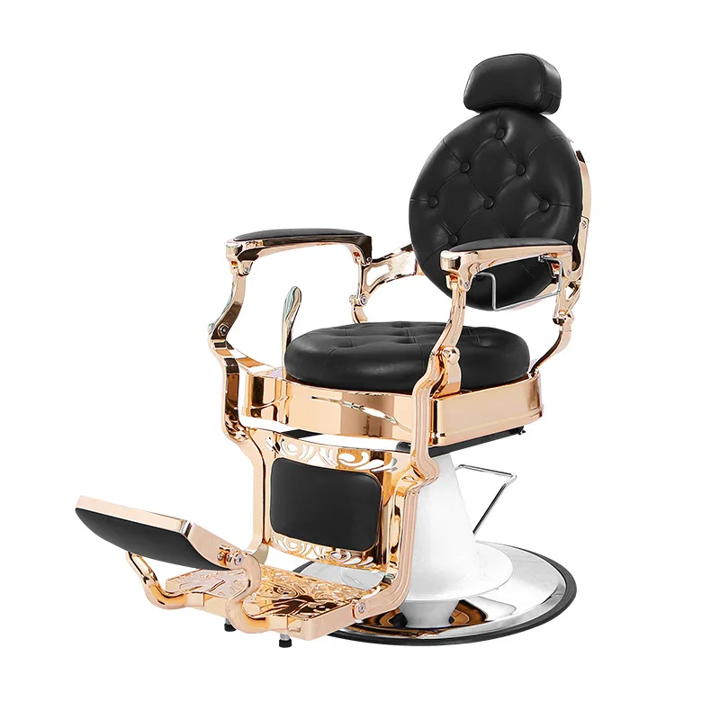 

Hair Chair Vintage Hair Chair European Chair Hydraulic Lifting Shaving Salon Spa Equipment