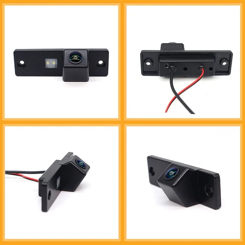 Imagen 2 del producto Cámara de visión trasera de marcha atrás de 170 grados 12V HD CCD impermeable para Toyota 4Runner N280 SW4 Hilux Surf 2009 ~ 2015 2016 2017 2018