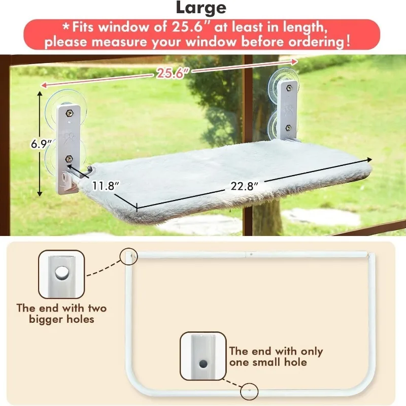 Thumbnail 4 - #23 Latest Window Mounted Cat Hammocks Offers