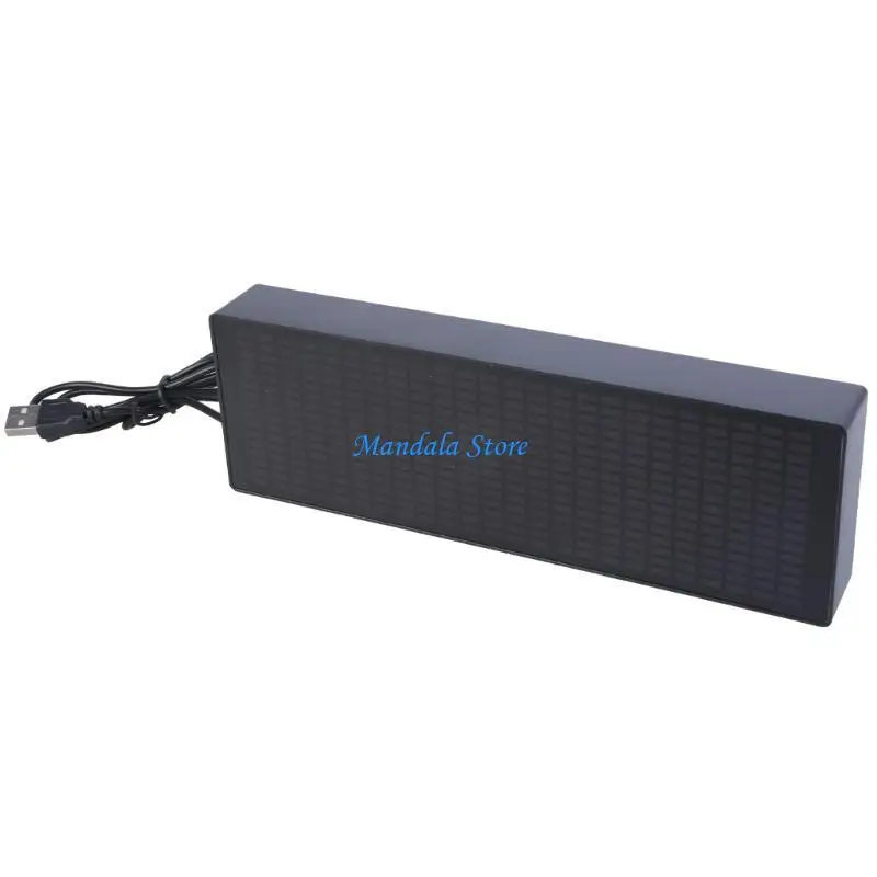 U2JC 20 Dynamic Effects 7 Color Music Spectrum Display Voice Sensors Pickup Analyzers