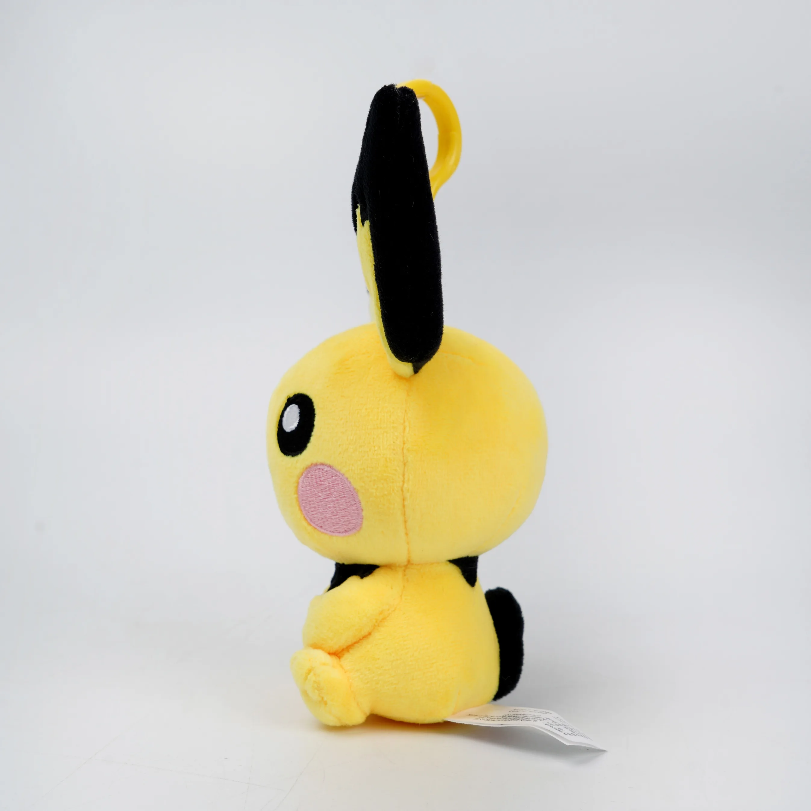 Echte Tier Pokemon Serie Pichu Pikachu Snorlax Plüsch Spielzeug Nette Anhänger Schlüsselring Geburtstag Weihnachten Geschenke Für Kind – Detail 23