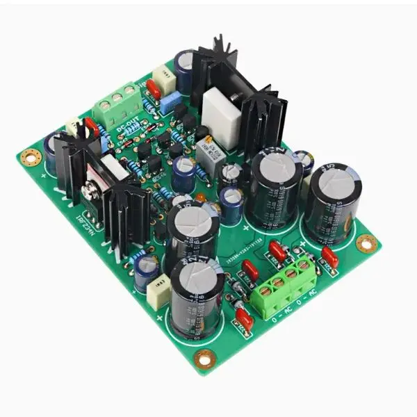 LHY Sigma22 fever ultra-low uV noise field transistor discrete component DC stabilized positive and negative servo power board.