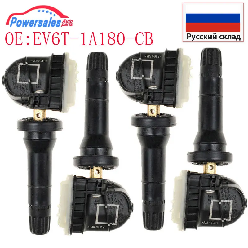 New Tire Pressure Sensors TPMS For Ford B-Max C-Max Mondeo Kuga Grand C-Max Focus Fiesta 433MHz EV6T-1A180-CB EV6T-1A150-CB