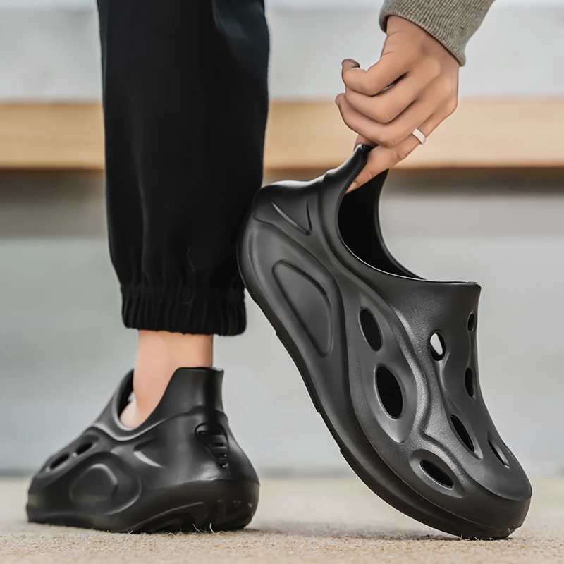 

Fashon Beach Sandals Designer Breathable Mens Women Slippers EVA Male Garden Shoes Couples Sneakers Summer Slip on Water Shoes
