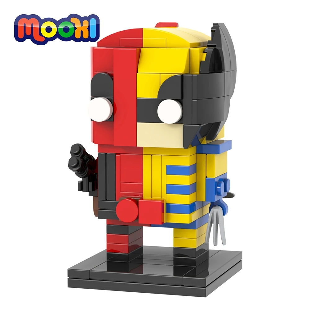 MOOXI фильм серии 150 шт. MOC кирпичи фигурка кирпичная модель строительные блоки развивающие игрушки для детей подарок на день рождения MOC7254