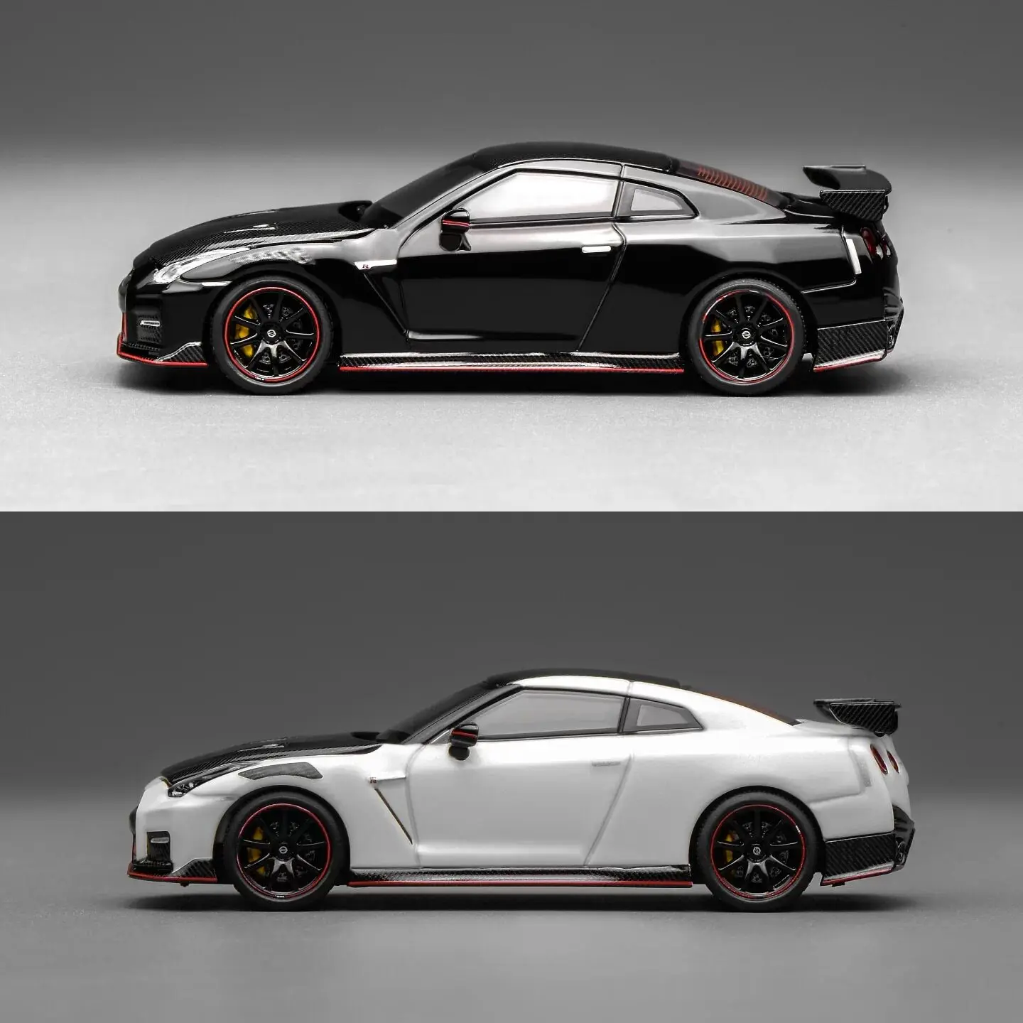 Diecast MH 1:64 Scale GT-R Nismo R35 2022 Alloy Car Model