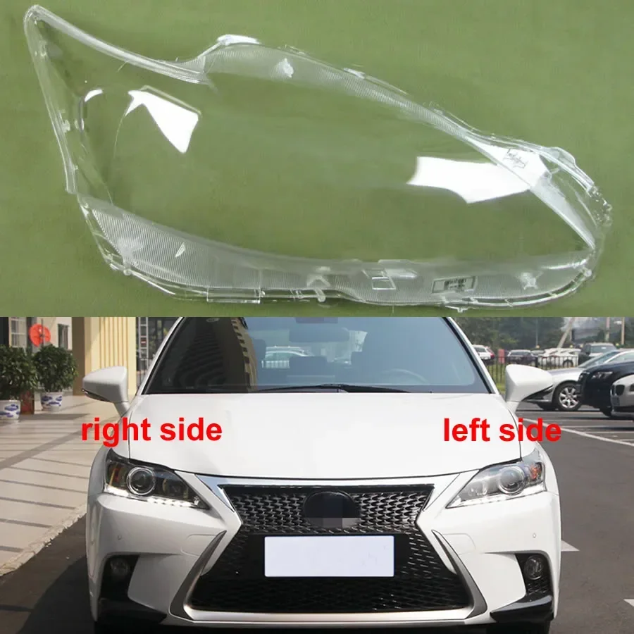 

For Lexus CT200 CT200h 2012-2017 Car Accessories Headlamp Cover Transparent Lamp Shade Case Headlight Shell Lens Plexiglass