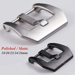 18mm 20mm 22mm 24mm 26mm Stainless Steel Watch Buckle Watch Clasp Accessories Replacement Buckle for Leather Watch Strap