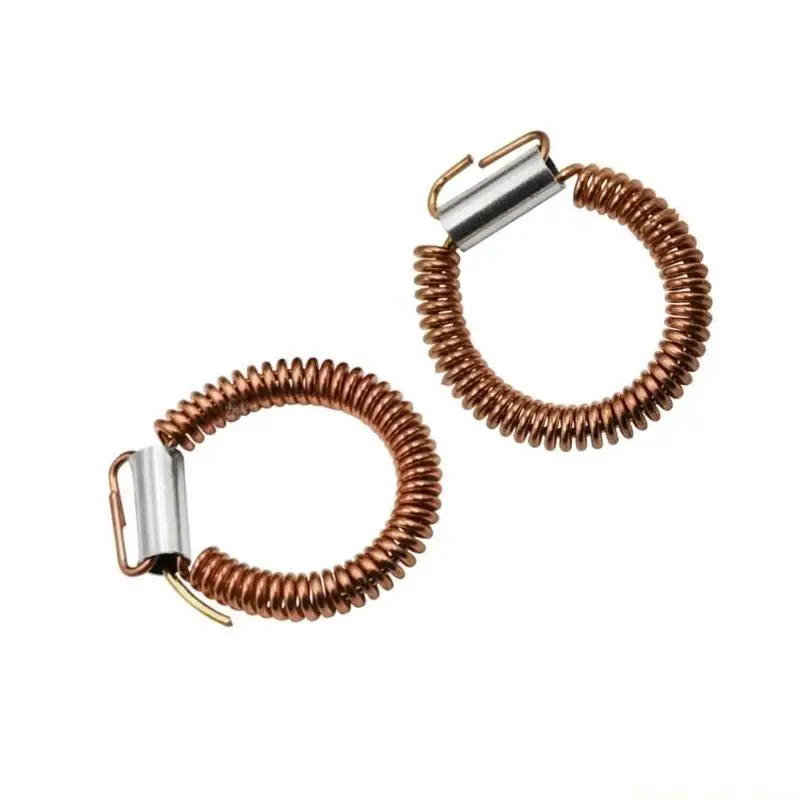

A2BE Metal Spring Rings Wear Resistant Spring Rings 2pcs for Professional Tool Support