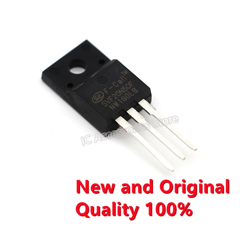 5PCS SVF20N50F 20N50F TO-220F MOSFET 20A 500V brand new original