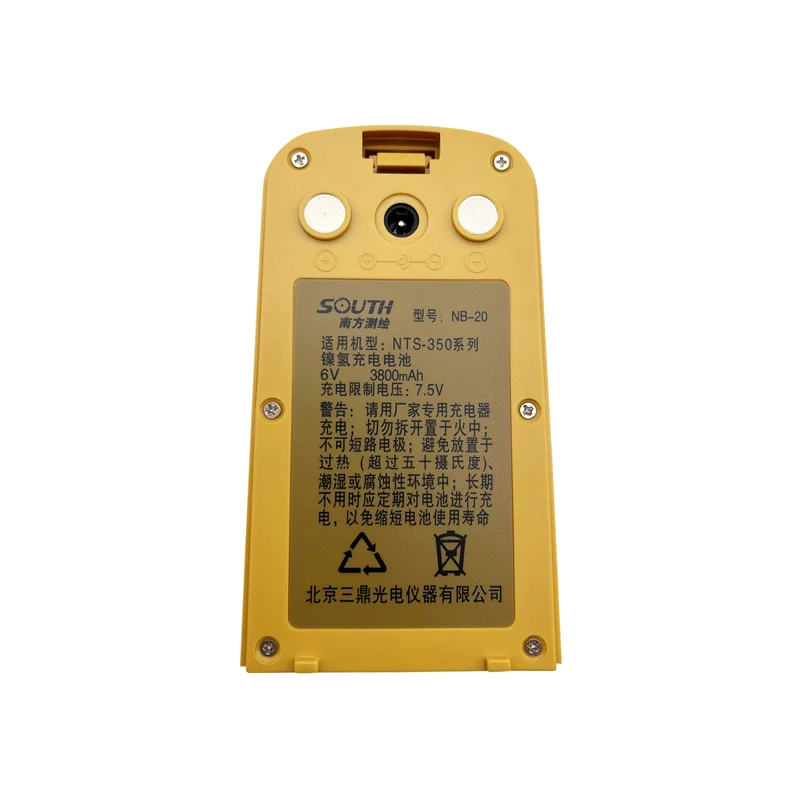 3800mAh NB-20 Battery For South NTS-352 NTS-355 NTS352R NTS-350 Series Total Station 6V