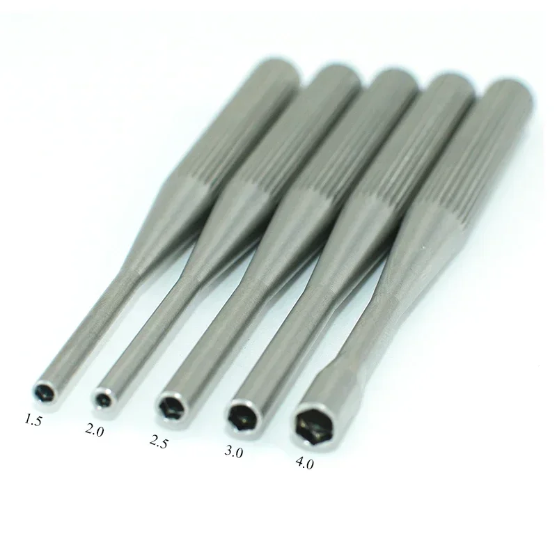 Metal Stainless Steel Screw Sleeve Set Tool 1.5/2.0/2.5/3.0/4.0mm for 1/14 Tamiya RC Truck Trailer Tipper Scania Volvo Lesu DIY