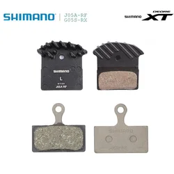 Genuine Shimano XT SLX J05A-RF G05S-RX Alloy Backed Resin Disc Brake Pads W/O Spring MTB Deore BR-M9000/M8100