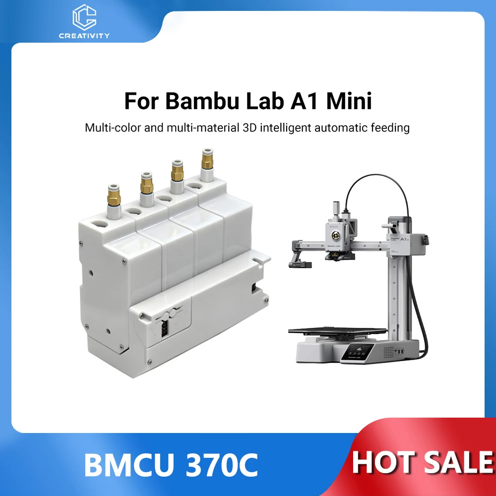 

BMCU 370C AMS lite BMCU370C Support Auto Refill Farm for Bambu A1 A1 MINI P1 series 3D printer AMS MMU