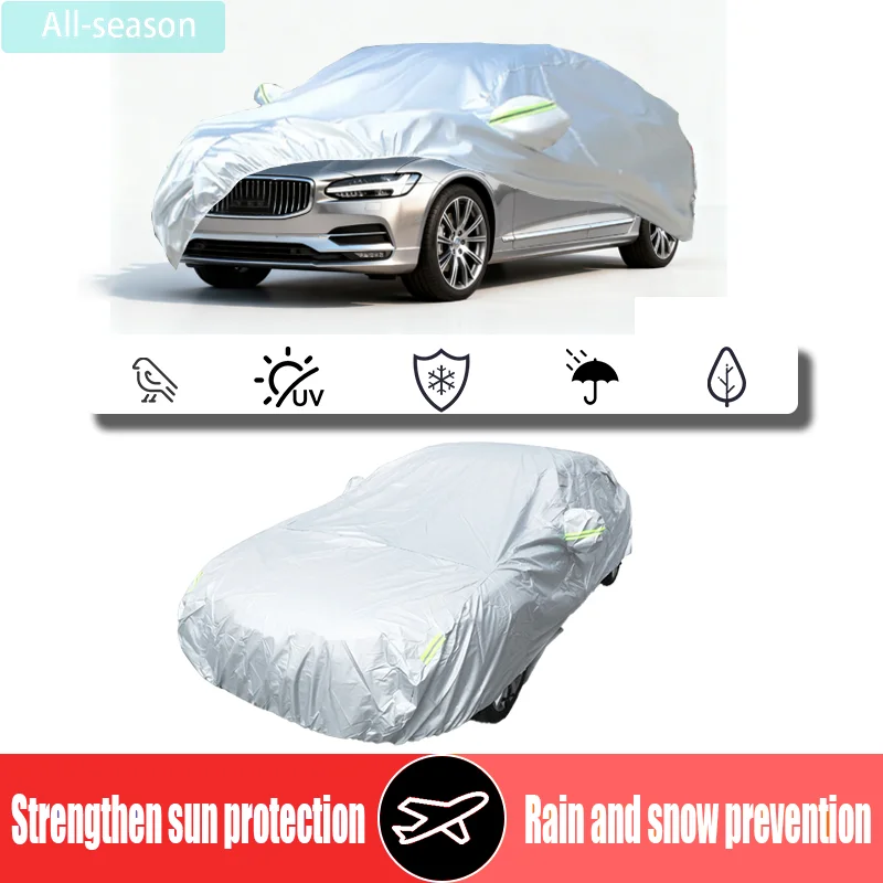 For Volvo S80 outdoor UV protection, sun shading, rain, snow and dust prevention car cover, thickened car cover