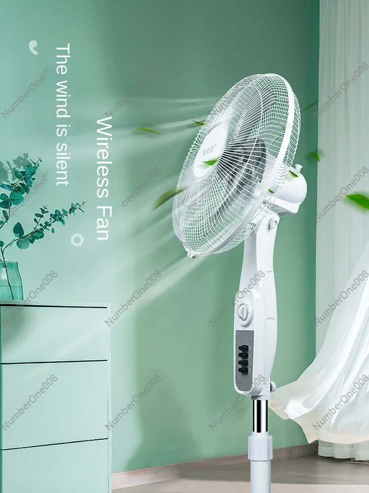 

Rechargeable Electric Fan Super Large Battery Portable Household Floor for More Than 8 Hours Wireless Mobile Solar Energy