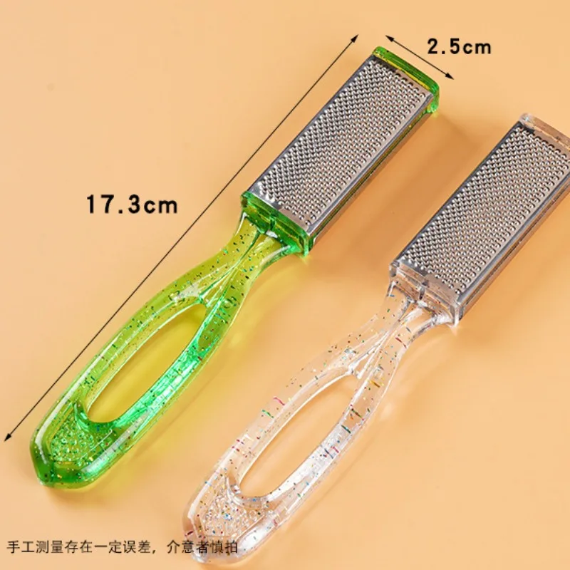 족발 1pc Double Side Foot File Heel Grater Hard Dead Skin Callus Professional Rasp Remover Stainless Steel Foot Pedicure Tools