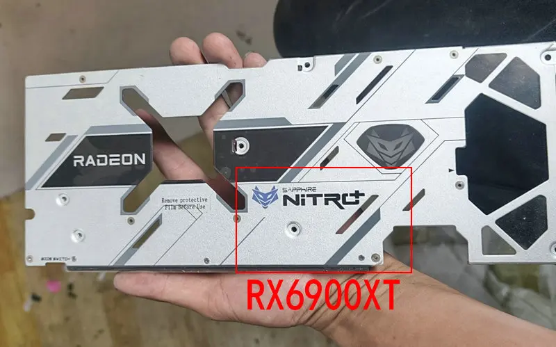 The Backplate for SAPPHIRE RX6800XT RX6900XT Nitro Graphic Video Card