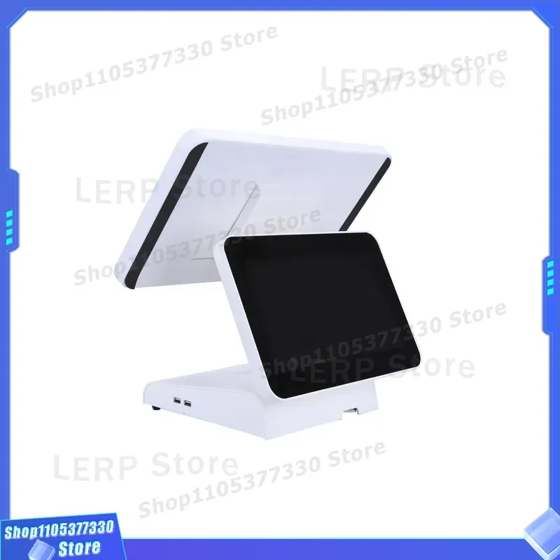 MJ300 All in One POS System Cash Register with Dual Screen Hardware for Supermarket Retail Store China OEM Manufacturer