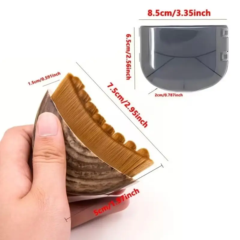 فرشاة تدليك جافة للجسم لتصريف اللمف، فرشاة تدليك خشبية لتحديد ملامح الوجه، مشط تدليك وتقشير جاف للجسم والوجه