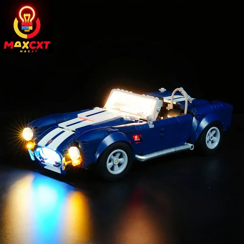 

MAXCXT LED Light For Lego 10357 Icons Shelby Cobra 427 S/C DIY Decorative Lamp Not Include Lego Building Blocks Set ﻿