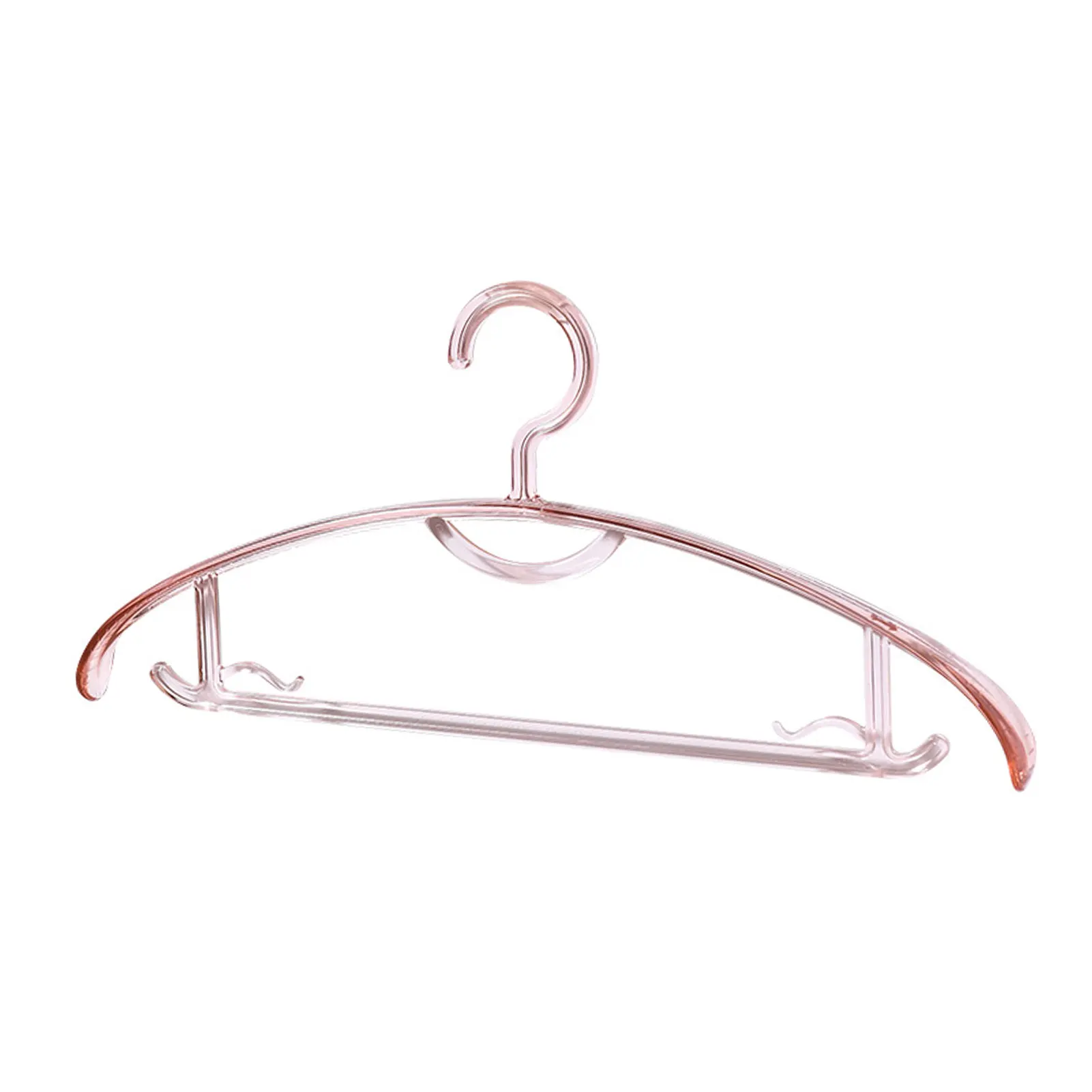 

10pcs Wardrobe Suit Pants Hangers Bendable Durable Suit Hangers for Wardrobe Organization