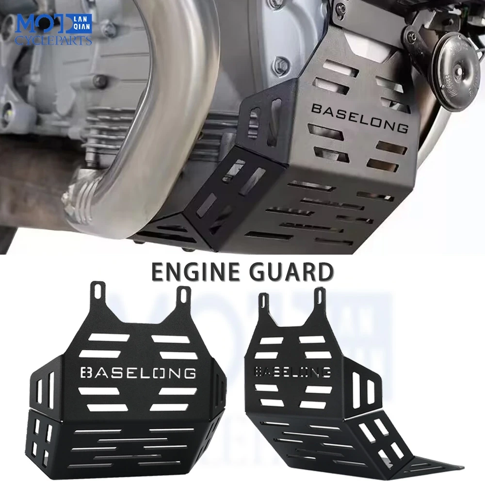 

2026 For Moto Guzzi V100S V100 Mandello Motorcycle Accessories Chassis Under Guard Engine Skid Plate Protective Cover 2022-2025