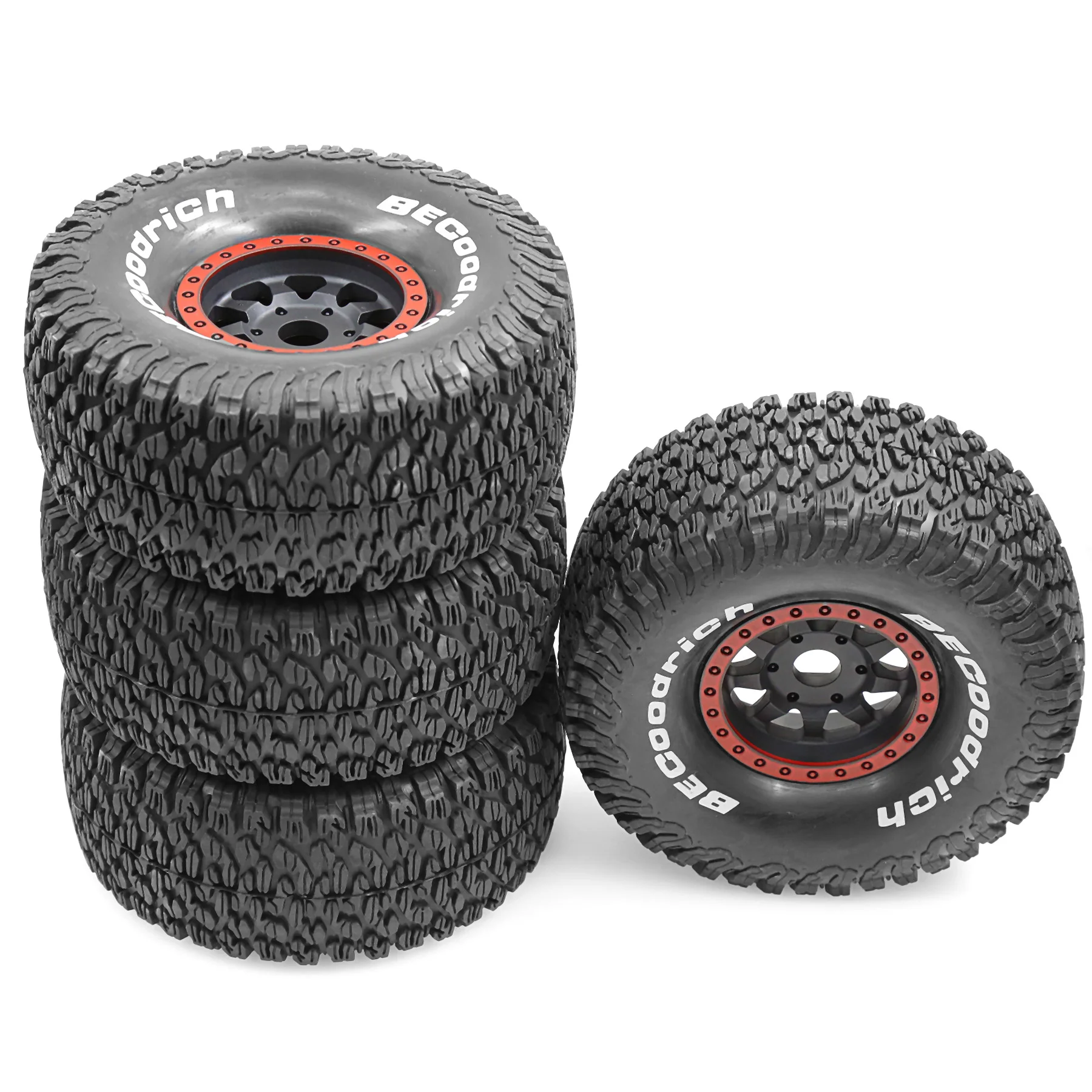 

1/7 1/8 Desert Short Course Truck Tire 4Pcs OD 135mm 17mm Wheel Hex for ARRMA Mojave TRAXXAS UDR Yikong DF7 FS Buggy RC Car