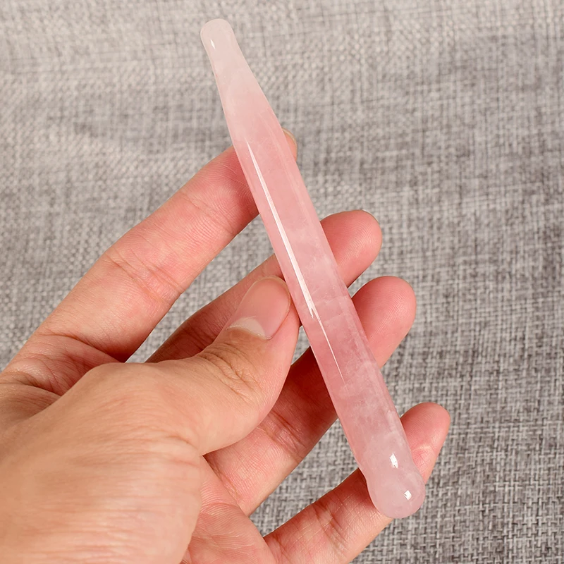 2 szt. Masażer do oczu z natur – Gua Sha Tool Rose Quartz recenzja i cena