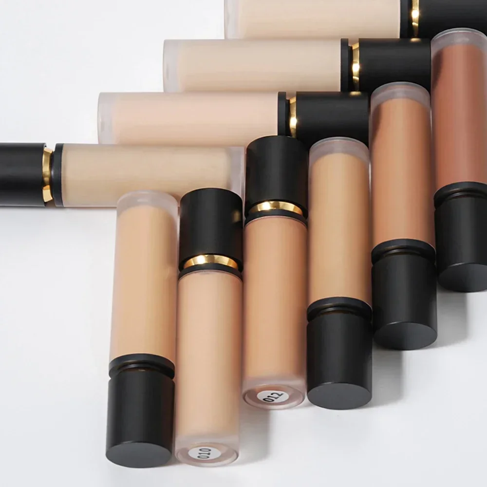 Private Label 9ml Full Coverage Liquid Concealer Custom Logo Natural Finish Long Lasting Cover Waterproof Makeup Wholesale