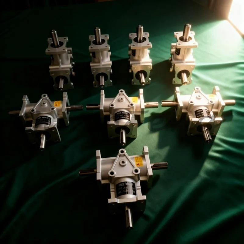 Mechanical power transmission components, ARA1 90 ° right angle bevel gearbox, small T-shaped bevel gear steering gearbox