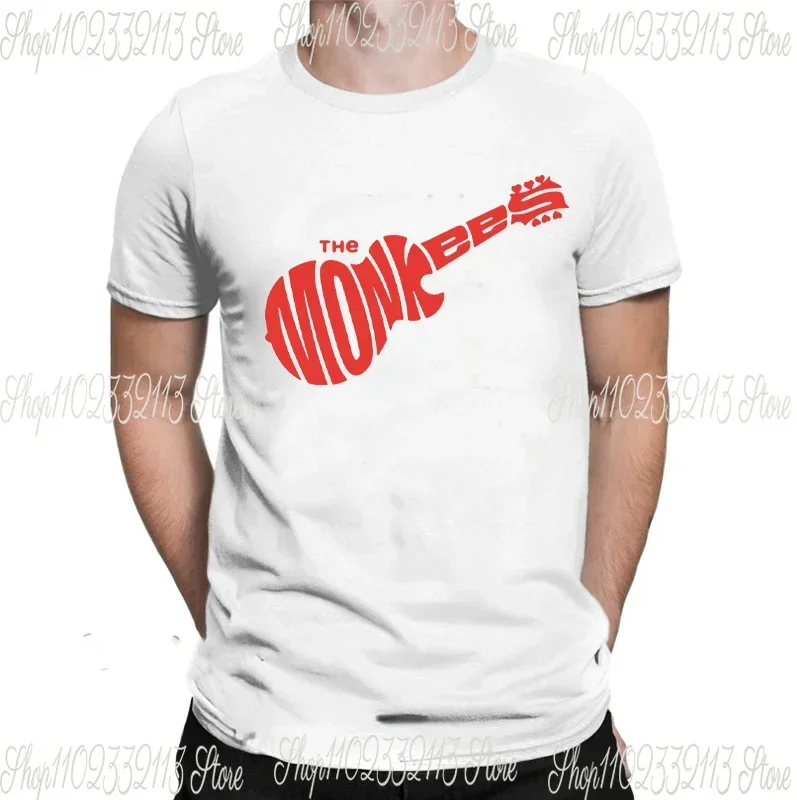 2023 The Monkees Band T Shirt Boys Girls Man Women Casual Street The Monkees Pattern T-Shirt