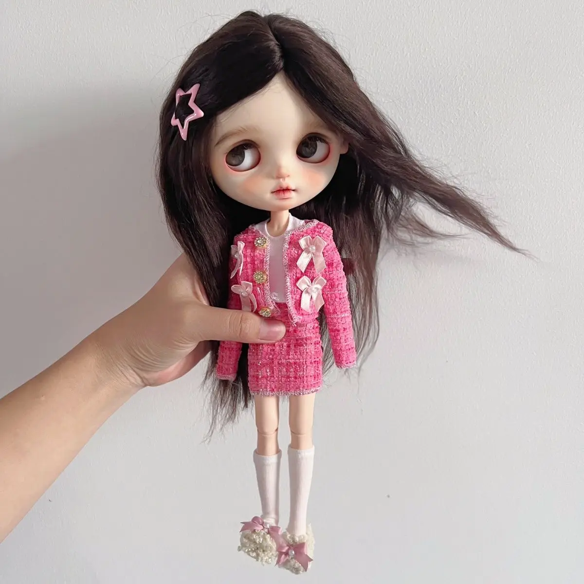 blythe doll clothes casual set handmade in multiple colors 28-30 cm OB22 OB24 AZONE Dress for  Blythe doll accessories