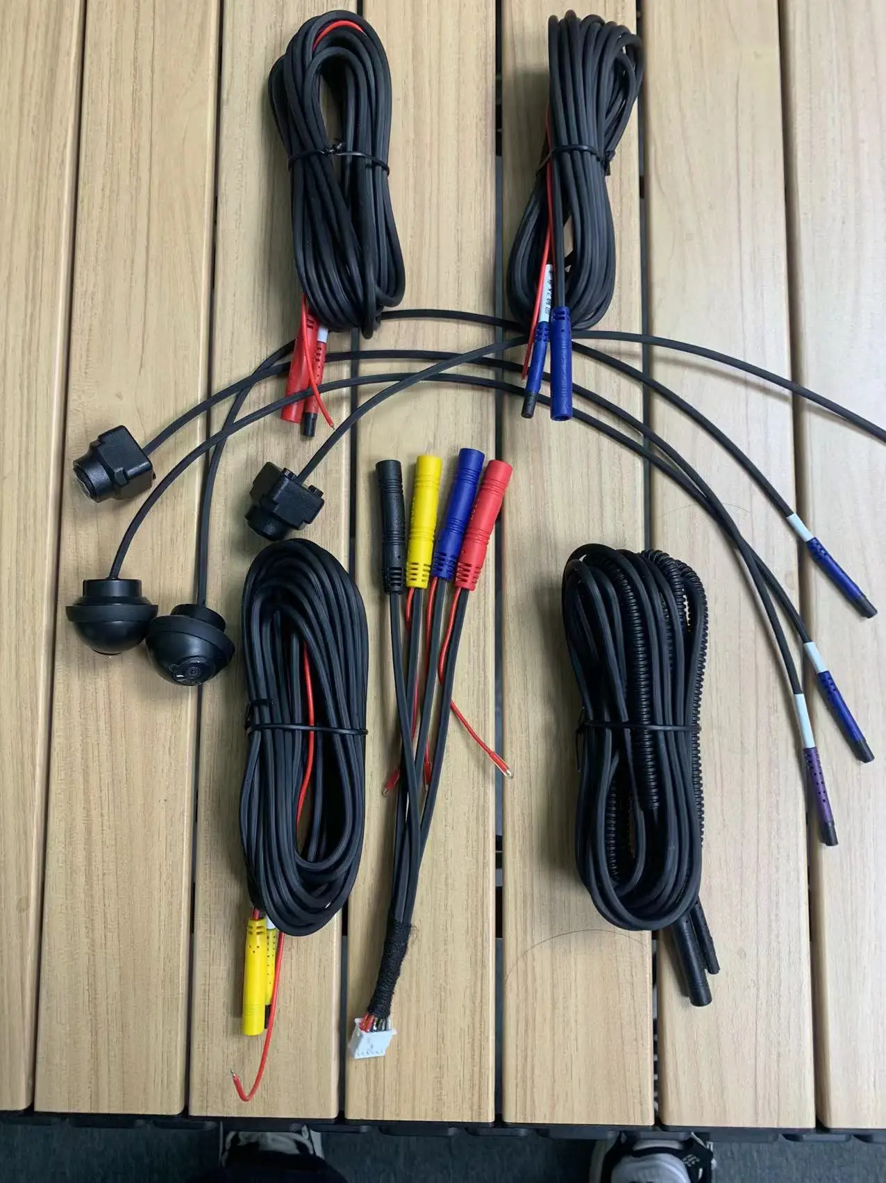 360 Panoramic Camera AHD 1080P Full Color Image Bird View Left Right Front Rear Cameras for Car Radio Auto Electronics