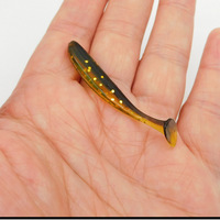 ESFISHING Soft lure 50mm 20pcs paddle shad for perch pike trout saltwater and river fishing winter fishing ice