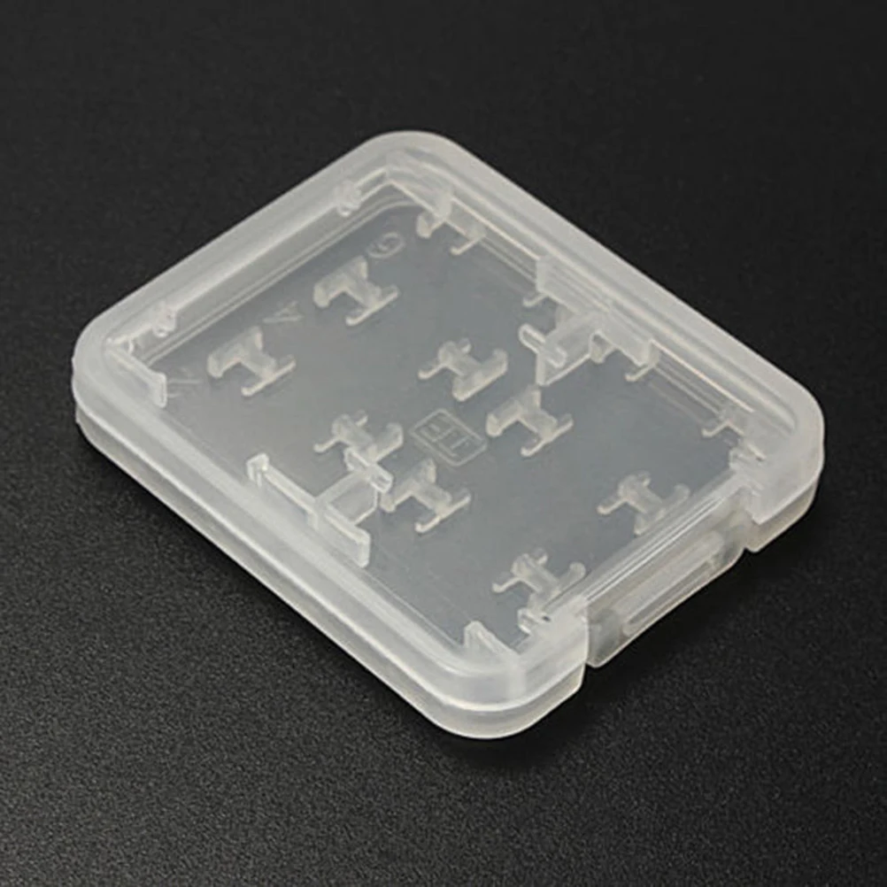 8 Slots Micro SD TF SDHC MSPD Memory Card Protecter Box Storage Case Holder