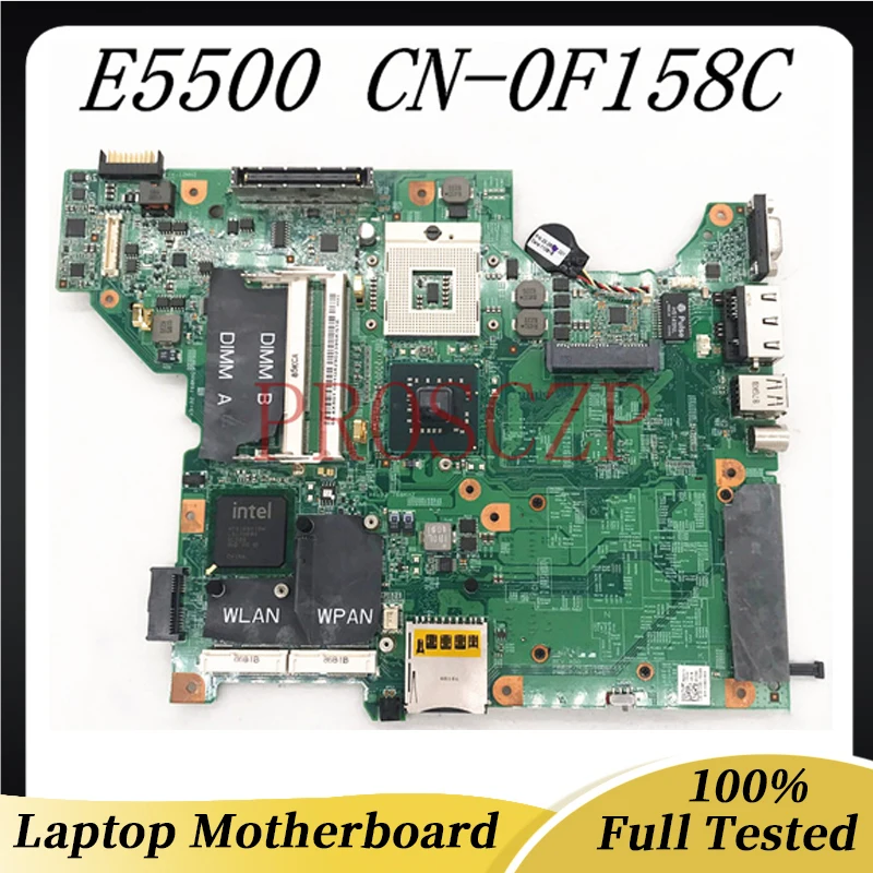 

CN-0F158C 0F158C F158C Free Shipping High Quality Mainboard For Dell Latitude E5500 Laptop Motherboard GM45 DDR3 100%Full Tested