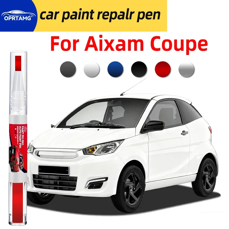 Caneta de reparo de pintura de carro, para aixam coupe, reparo de arranhões, spray preto, ferramentas de pintura de carro, acessórios, gadgets, automó
