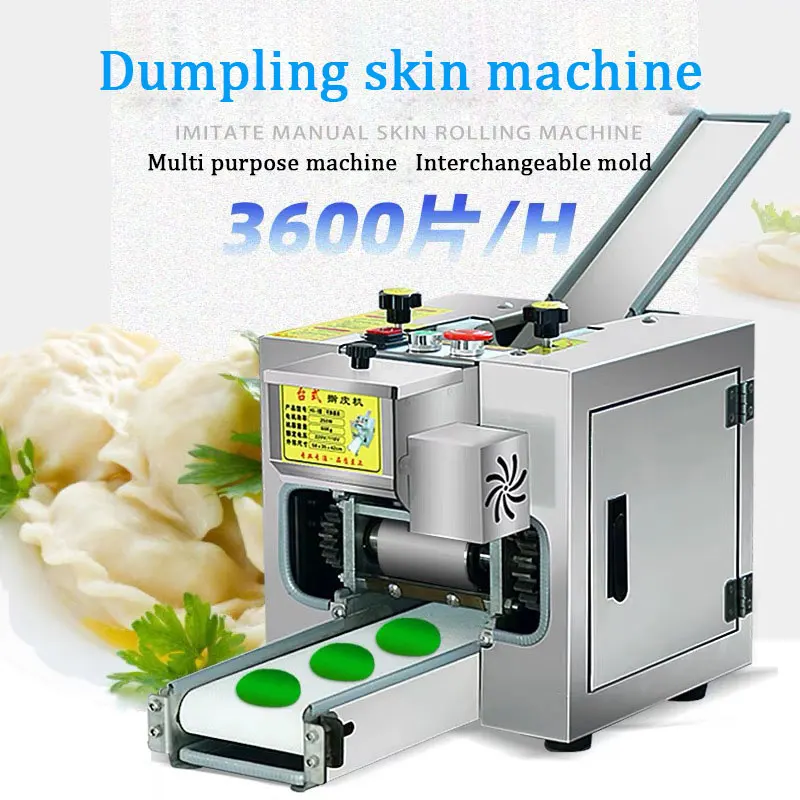 Producto de grano pequeño Papad Momo Empanada Roti Chapati Tortilla Samosa Dumpling Skin Maker